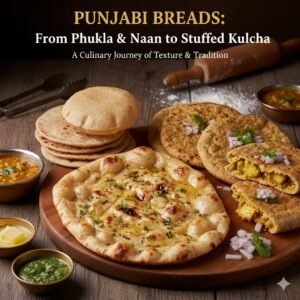 Punjabi breads: From Phulka and Naan to Stuffed Kulcha — Guide to Making Them